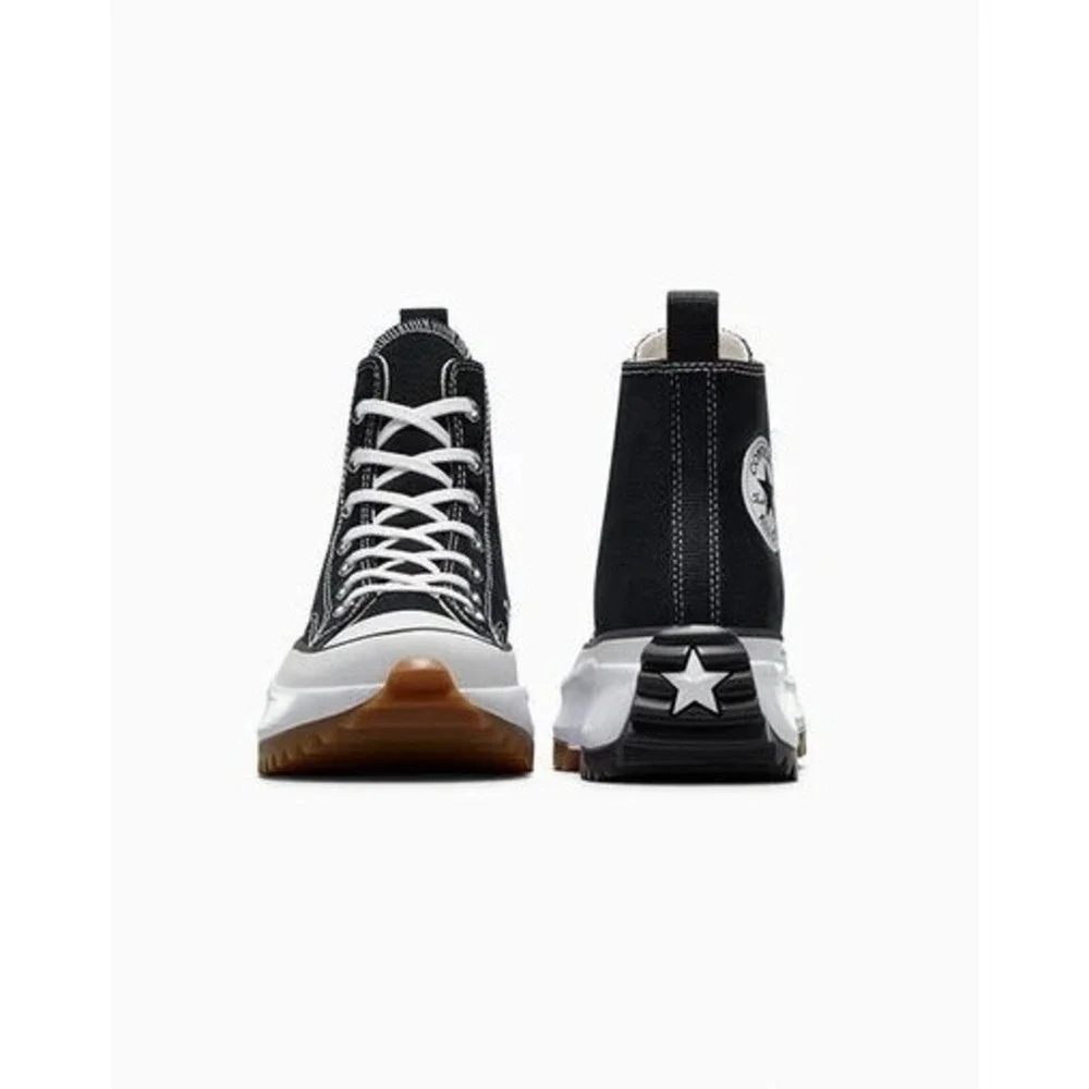 Converse Run Star Hike Platform High Mens Size 10 Womens 11.5 Black Shoes NEW - Picture 5 of 6